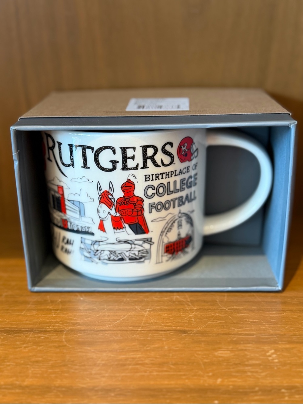 Starbucks Rutgers Been There Series 14 oz Coffee Mug Campus Collection